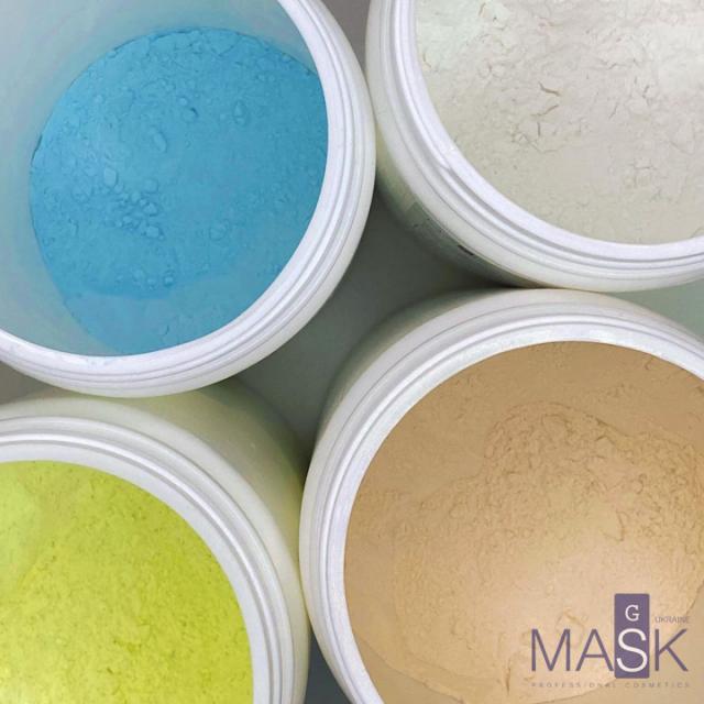 "ЖИВА" вітамінна альгінатна маска з полуницею