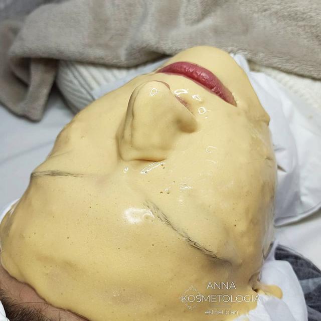 Золота альгінатна пластифікуюча омолоджуюча маска