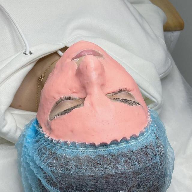 Альгінатна очищуюча маска з екстрактом папайї, аргініном та міоксинолом